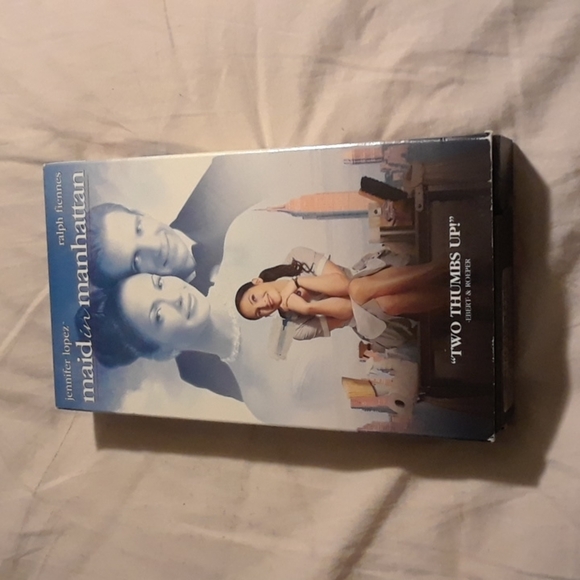Maid in Manhattan Columbia pictures VHS video tape - Picture 2 of 3